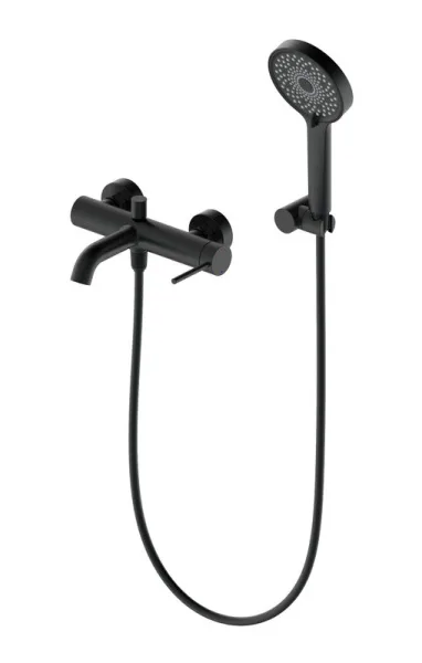 Смеситель для ванны с душем Wonzon & Woghand WW-88639017-MB, матовый черный Sancos — Оригинал