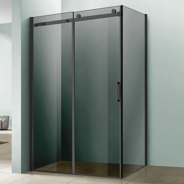 Душевой уголок Vincea Como VSR-1C9012CGB 120х90 см, профиль черный Sancos — Оригинал