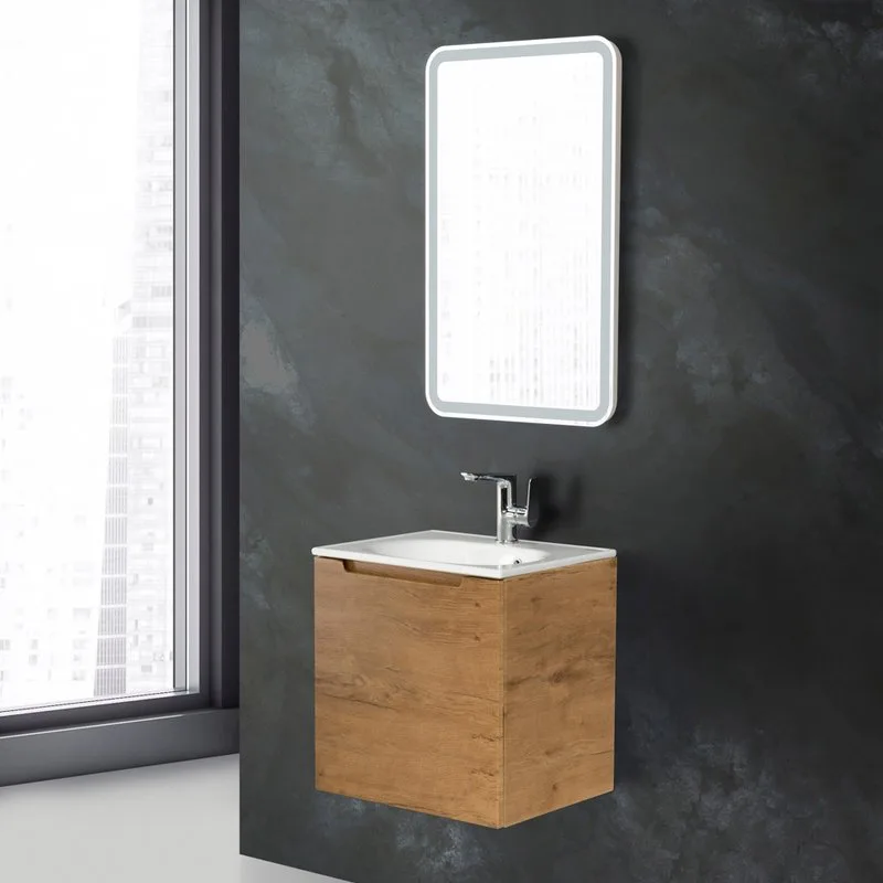Зеркало BelBagno SPC-MAR-500-800-LED-BTN Sancos — официальный сайт