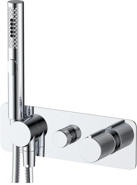 Встраиваемый смеситель для душа Allen Brau Liberty 5.33009-00 С ВНУТРЕННЕЙ ЧАСТЬЮ, хром Sancos — Оригинал