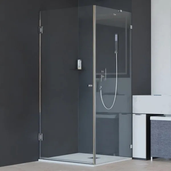 Душевой уголок RGW Hotel HO-034 90х90 см, профиль хром, стекло прозрачное Sancos — Оригинал