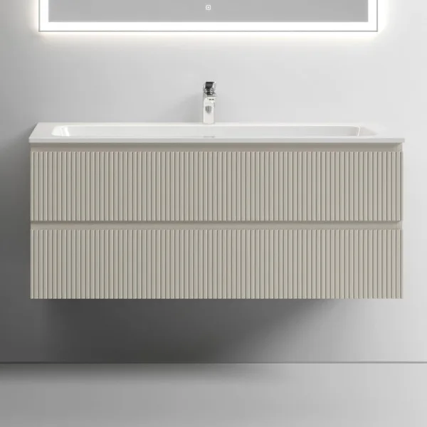 Тумба с раковиной Sancos Snob T 120 см, beige soft, раковина CN7017 Sancos — Оригинал