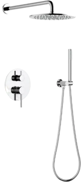 Душевой комплект Timo Saona SX-2369/00SM, С ВНУТРЕННЕЙ ЧАСТЬЮ, хром Sancos — Оригинал