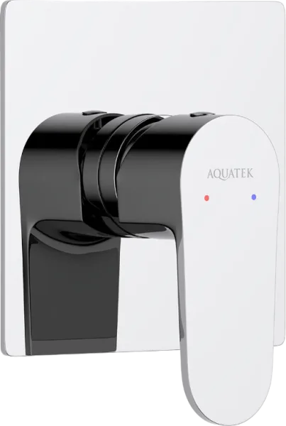 Встраиваемый смеситель AQUATEK Оберон AQ1266CR С ВНУТРЕННЕЙ ЧАСТЬЮ, хром Sancos — Оригинал