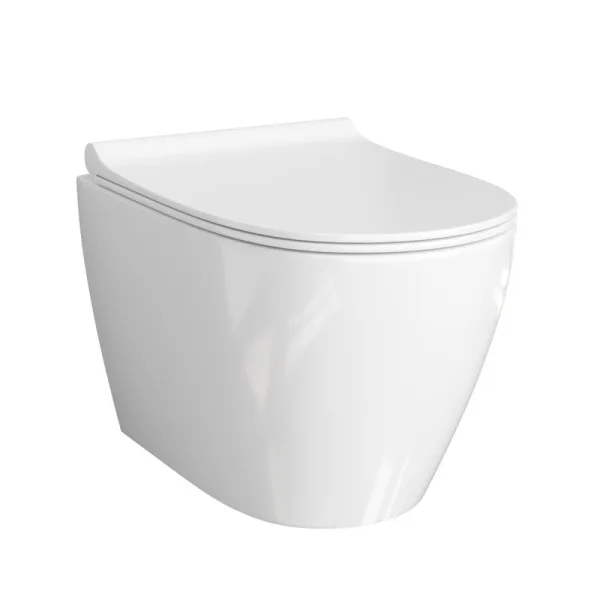 Унитаз подвесной Wasserkraft Mindel H002.E034 Sancos — Оригинал