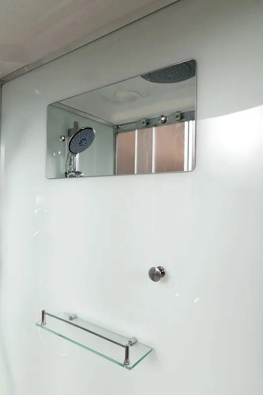 Душевая кабина DTO D102SL 120х80, профиль хром, стекло матовое Sancos — официальный сайт