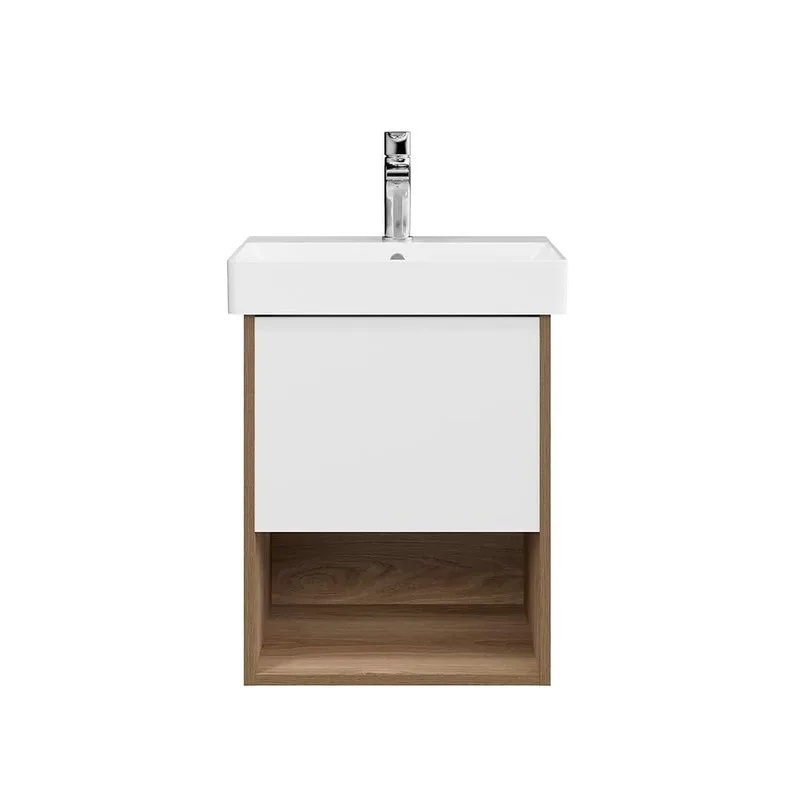 Тумба под раковину без столешницы KERAMA MARAZZI Pro 55 подвесная, швейцарский вяз Sancos — официальный сайт