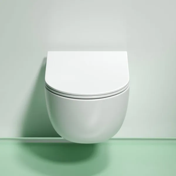 Унитаз подвесной Ceramicanova Modena Rimless CN6063MW Sancos — Оригинал