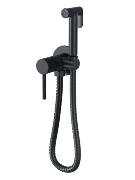 Гигиенический душ Bronze de Luxe Scandi 701B со смесителем, черный Sancos — Оригинал