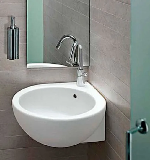 Раковина Hatria You&Me Y0H601 46 см, белая Sancos — официальный сайт
