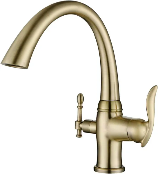 Смеситель для кухни Zorg Sanitary ZR 340 YF BR Sancos — Оригинал