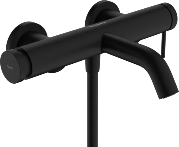 Смеситель для ванны с душем Hansgrohe Tecturis S 73422670, матовый черный Sancos — Оригинал