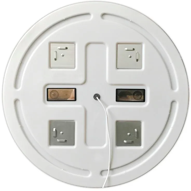 Зеркало круглое BelBagno SPC-RNG-800-LED-TCH-RAD с bluetooth, термометром и радио Sancos — официальный сайт