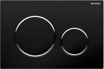Кнопка смыва Geberit Sigma 20 Sigma 20 115.882.KM.1 черная Sancos — Оригинал