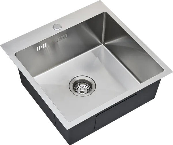 Мойка кухонная S.K.Sanitary SKS 5151 с сифоном Sancos — Оригинал