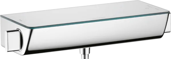 Термостатический смеситель Hansgrohe Ecostat Select 13111400 для душа, белый - хром Sancos — Оригинал