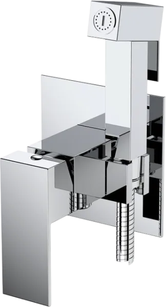 Гигиенический душ Cezares Slider SLIDER-DIF-01 С ВНУТРЕННЕЙ ЧАСТЬЮ, хром Sancos — Оригинал