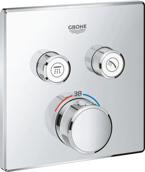 Термостатический смеситель встраиваемый Grohe Grohtherm SmartControl 29124000 для душа Sancos — Оригинал