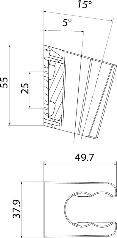 Настенный держатель IDDIS Optima Home 080WL00i53 белый матовый Sancos — официальный сайт