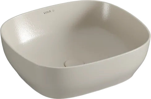 Накладная раковина VitrA Outline Recycled 7994B066-0016 матовый тауп Sancos — Оригинал