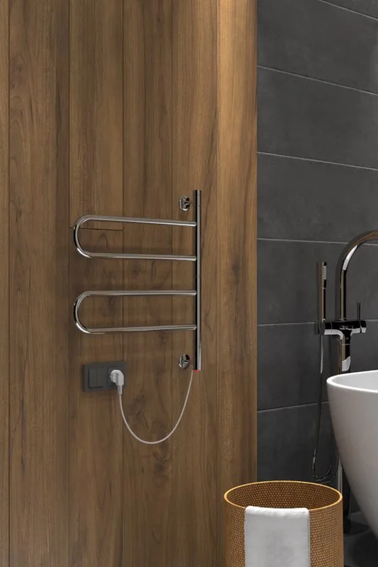 Полотенцесушитель электрический Indigo Veter 2P VTE50-45 Sancos — официальный сайт