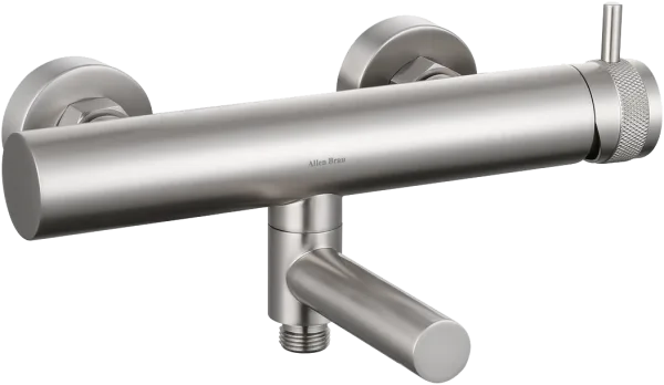 Смеситель для ванны с душем Allen Brau Priority 5.31B10-BN, брашированный никель Sancos — Оригинал