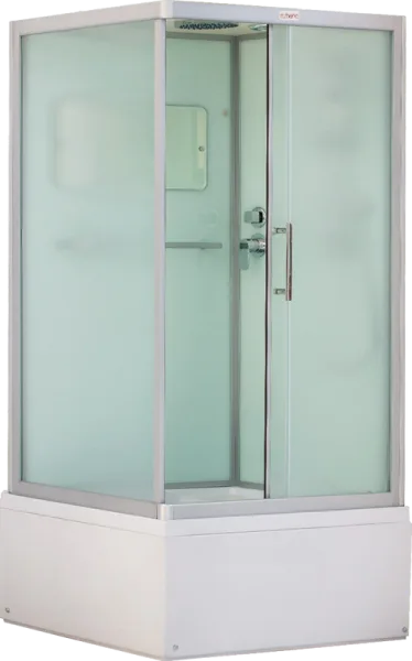 Душевая кабина Esbano Elegancia ESKB108CKRBR, с высоким поддоном, с сиденьем Sancos — Оригинал