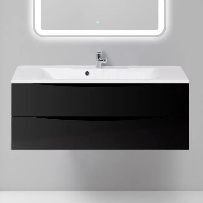Тумба под раковину без столешницы BelBagno Marino 120 nero lucido Sancos — официальный сайт