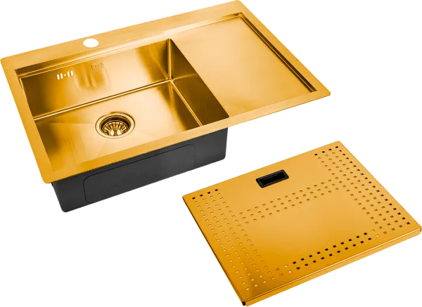 Мойка кухонная Zorg Master N-7852-L Bronze Sancos — Оригинал