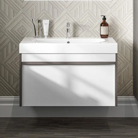 Тумба под раковину без столешницы KERAMA MARAZZI Modula 80 подвесная, арабика Sancos — Оригинал