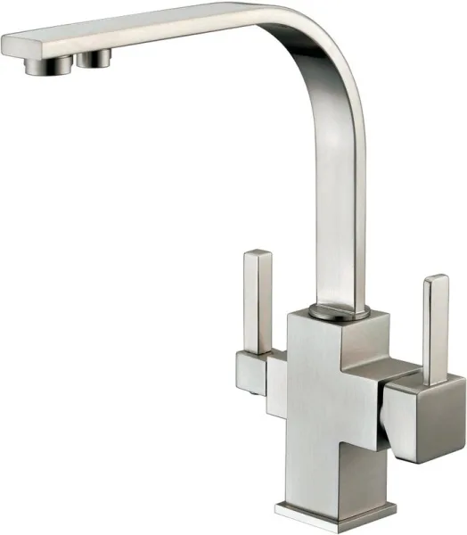 Смеситель для кухни Zorg Sanitary ZR 332 YF nickel Sancos — Оригинал