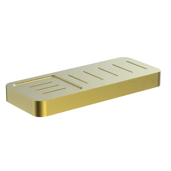 Мыльница Wonzon & Woghand WW-8332-BG брашированное золото, с полкой Sancos — Оригинал