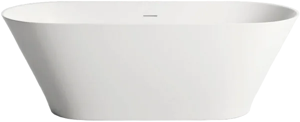 Ванна из искусственного камня Salini Mona S-Sense 170x70 см, отдельностоящая, белая, овальная, с дон Sancos — Оригинал