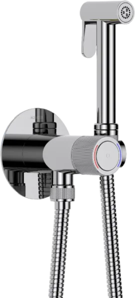 Гигиенический душ AQUATEK Бетта AQ1023CR со смесителем, С ВНУТРЕННЕЙ ЧАСТЬЮ, хром Sancos — Оригинал
