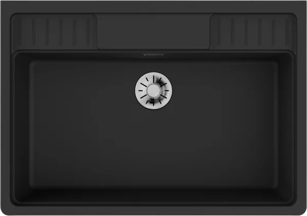 Мойка кухонная Omoikiri Kinokawa 90-GB графит Sancos — Оригинал
