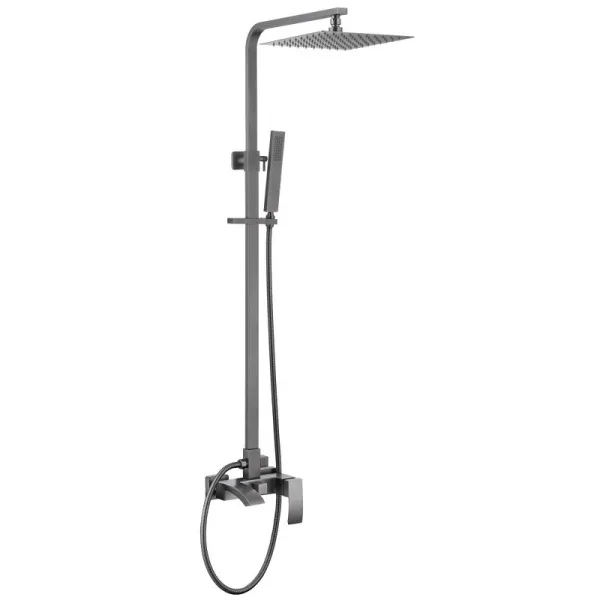 Душевая стойка Abber Wasserfall AF8616NGL, никель Sancos — Оригинал