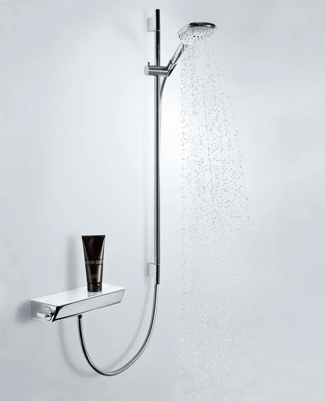 Термостатический смеситель Hansgrohe Ecostat Select 13161000 для душа Sancos — официальный сайт
