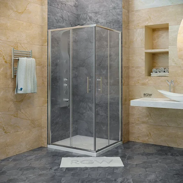 Душевой уголок RGW Hotel HO-31 900x900x1950 профиль хром Sancos — Оригинал