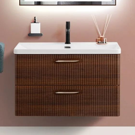 Тумба под раковину без столешницы BelBagno Due 80 noce Sancos — Оригинал