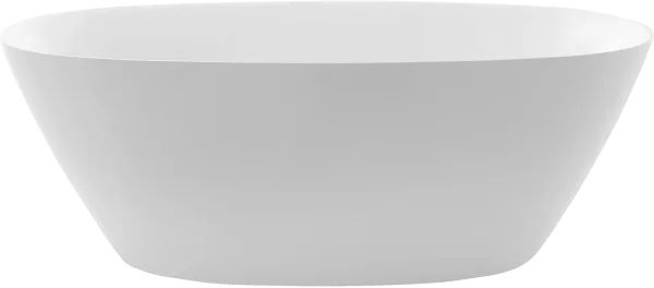 Акриловая ванна BelBagno BB77-1700-W0 170x80 см, отдельностоящая, белая, овальная, на ножках Sancos — Оригинал