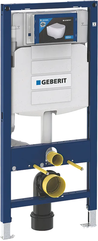 Система инсталляции для унитазов Geberit Duofix UP 320 111.300.00.5, кнопка белая, глянцевый хром Sancos — официальный сайт