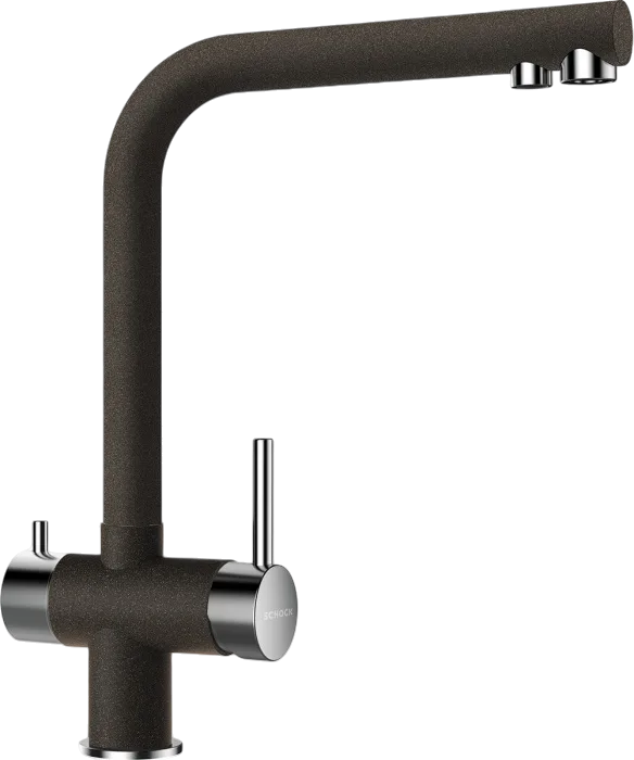 Смеситель для кухни Schock Cristadur Wellus New бронза Sancos — официальный сайт