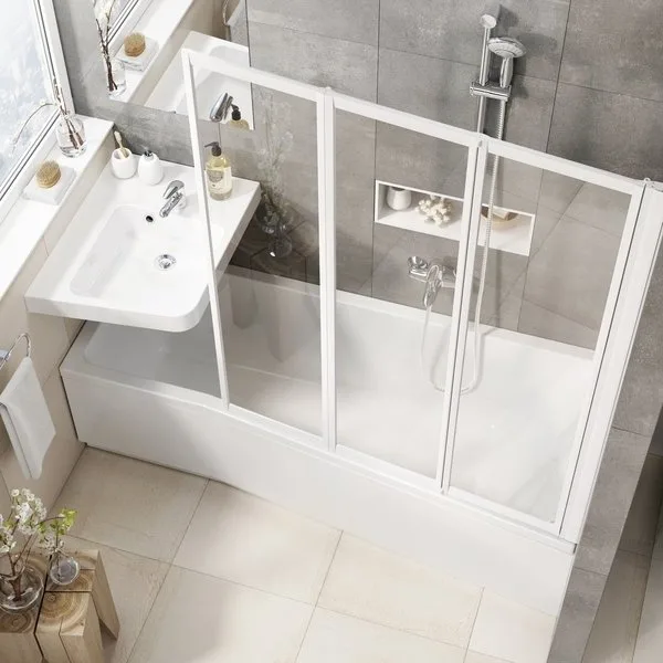 Экран Ravak BeHappy II 170 L Sancos — официальный сайт