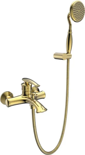 Смеситель для ванны с душем AltroBagno Beatrice 0210 Or, золото Sancos — Оригинал