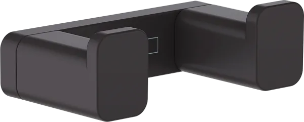 Крючок Hansgrohe AddStoris 41755670 двойной, матовый черный Sancos — Оригинал