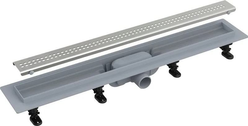 Душевой трап (лоток) AlcaPlast APZ9-Simple 650 с решеткой и опорами Sancos — официальный сайт