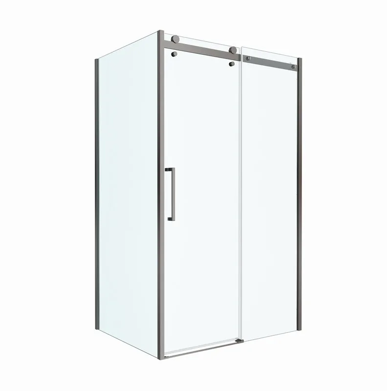 Душевой уголок BelBagno Marino 2 AH-1-130/90-C-GM 130x90, профиль оружейная сталь, стекло прозрачное Sancos — официальный сайт