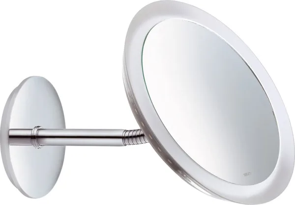 Косметическое зеркало Keuco Bella Vista 17605 019000 с подсветкой, поворотное, хром Sancos — Оригинал