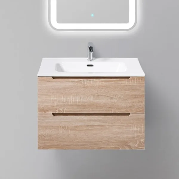 Тумба под раковину без столешницы BelBagno Etna 70 rovere bianco Sancos — Оригинал
