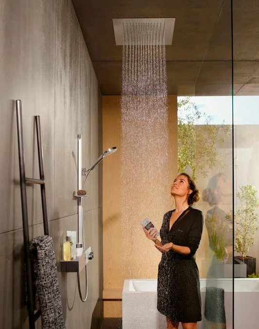 Верхний душ Hansgrohe Raindance E air Raindance E Air 1jet 26252000 Sancos — официальный сайт